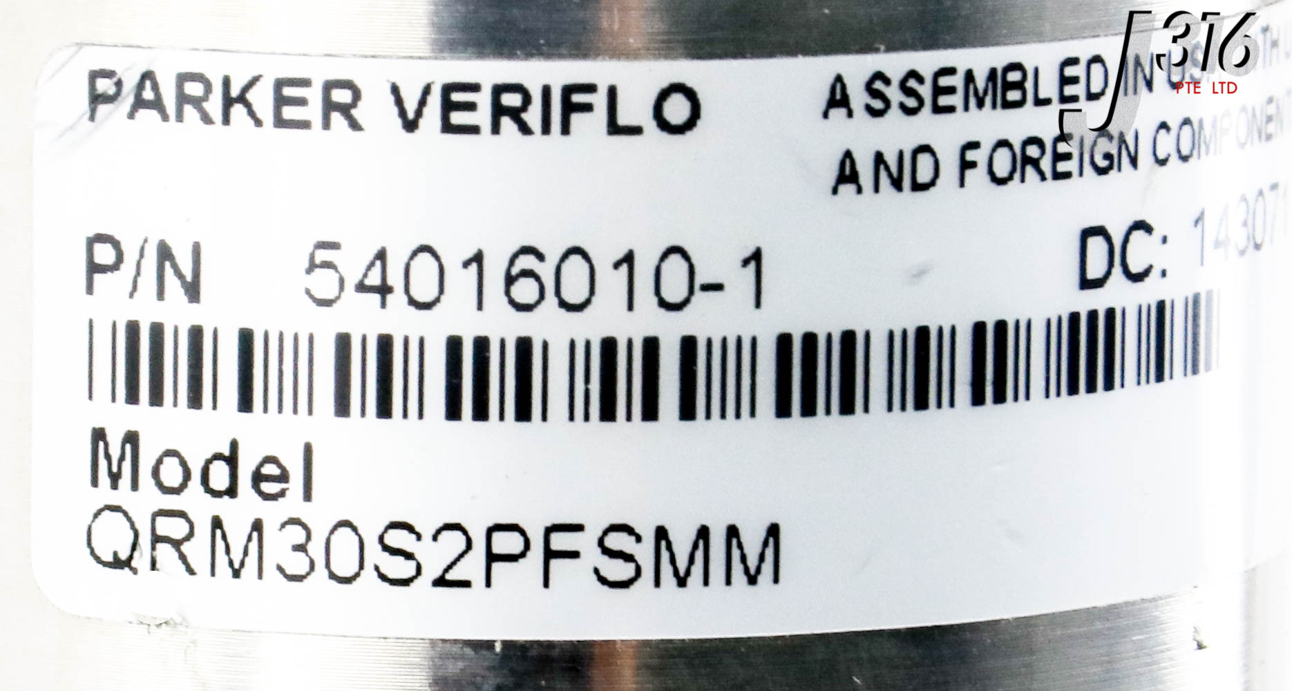 はと 26304 VERIFLO PRESSURE REGULATOR VALVE, 54016010-1 QRM30S2PFSMM | eBay
